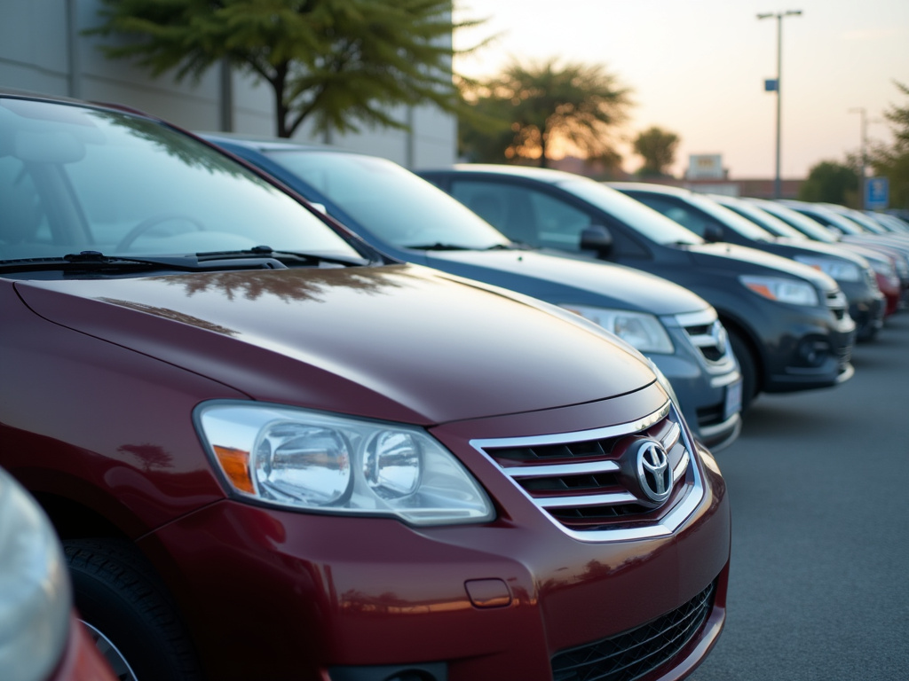 Used car lot — suv title loans Waco