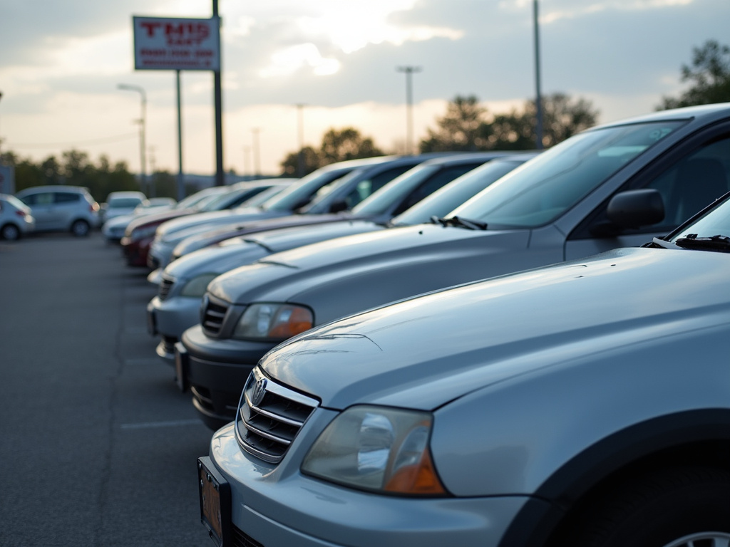 Used car lot — title loans Baylor University