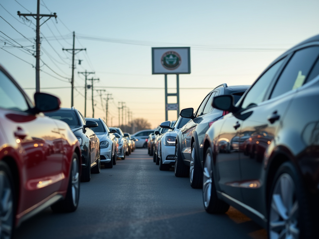 Used car lot — title loans Baylor University
