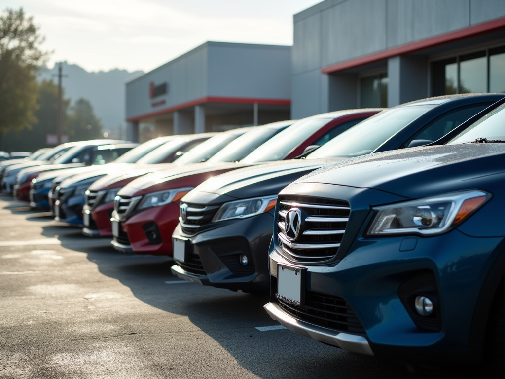 Used car lot — title loans Baylor University