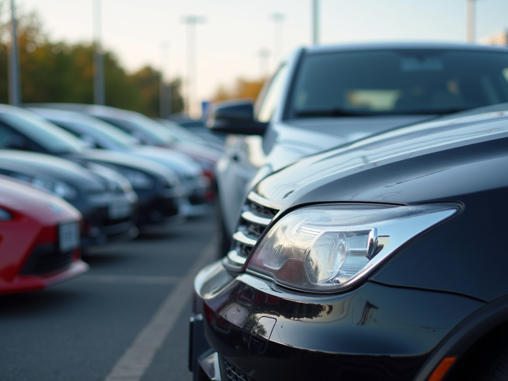 Used car lot — title loans Bellmead