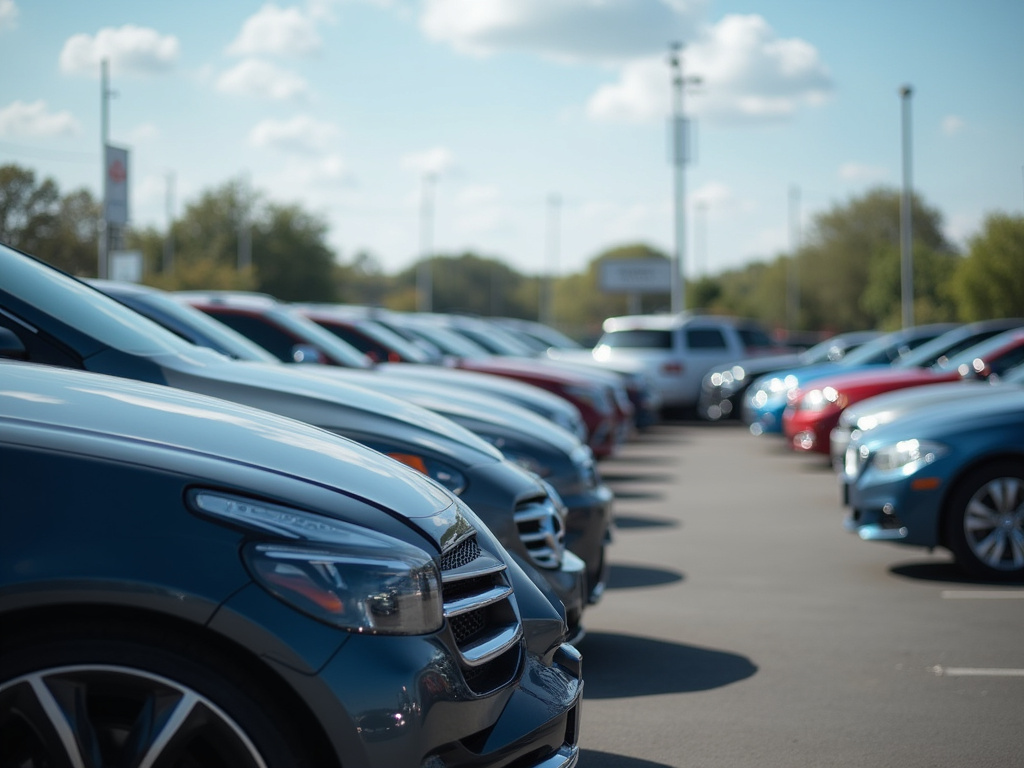 Used car lot — title loans Bellmead