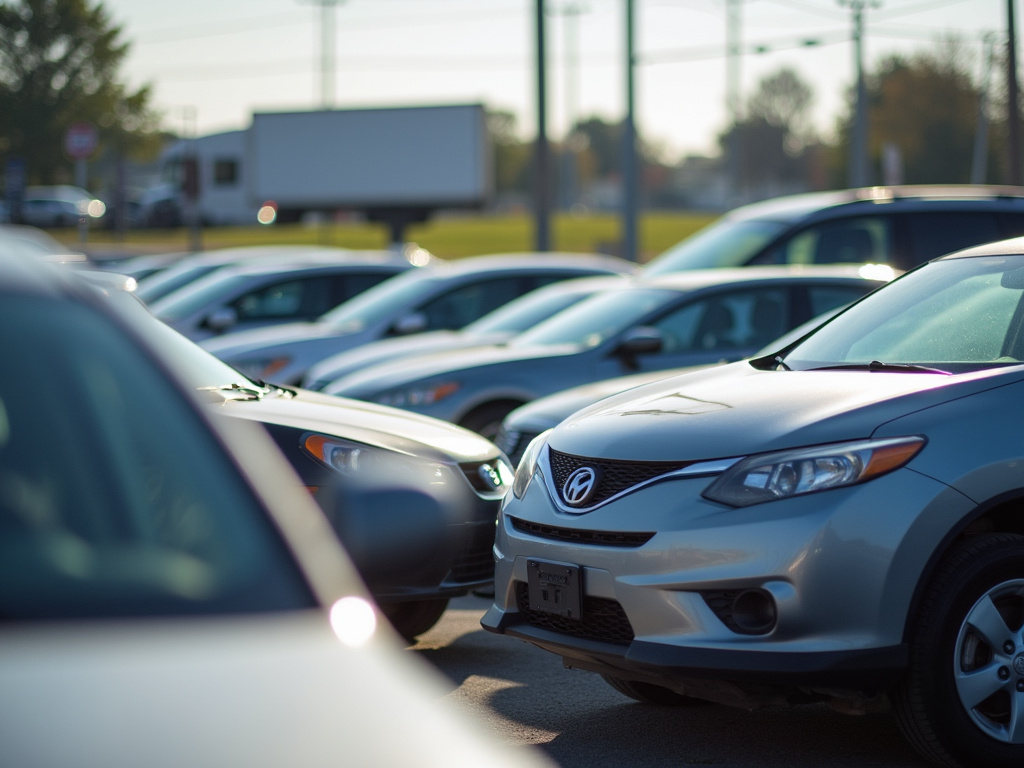 Used car lot — title loans Bellmead