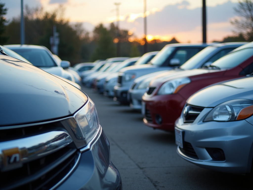 Used car lot — title loans Bellmead