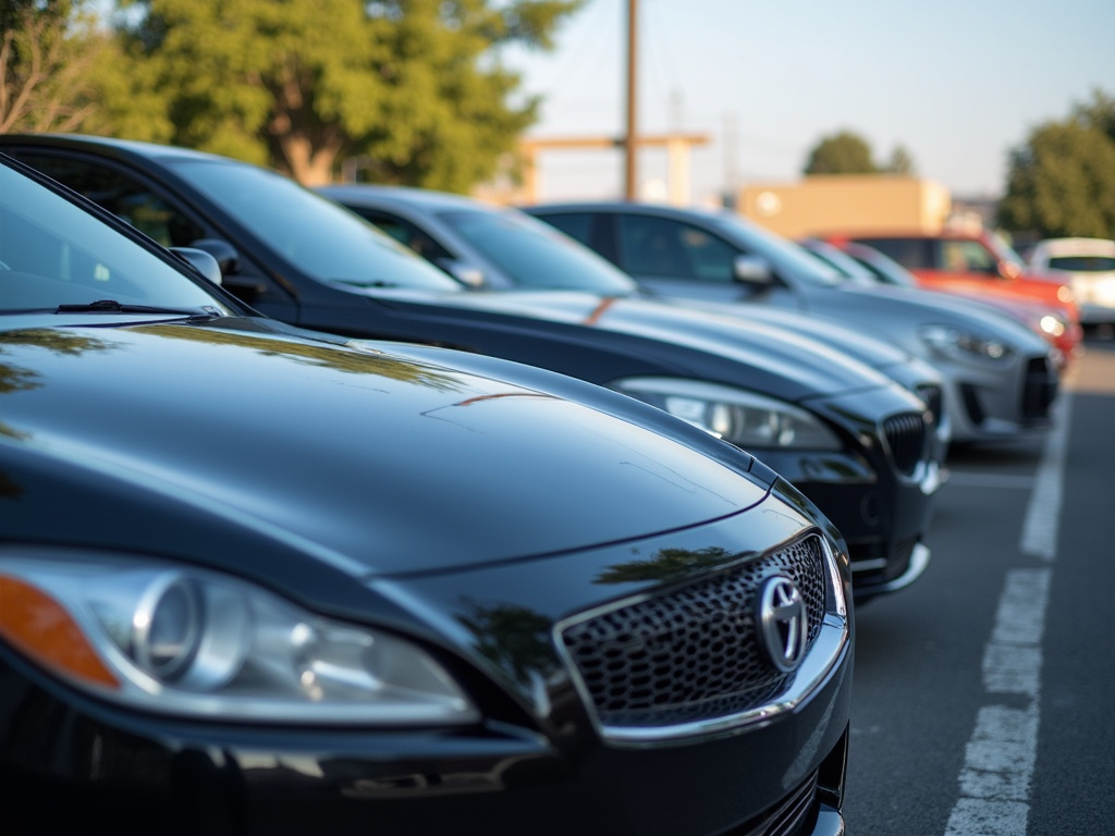 Used car lot — title loans Bellmead