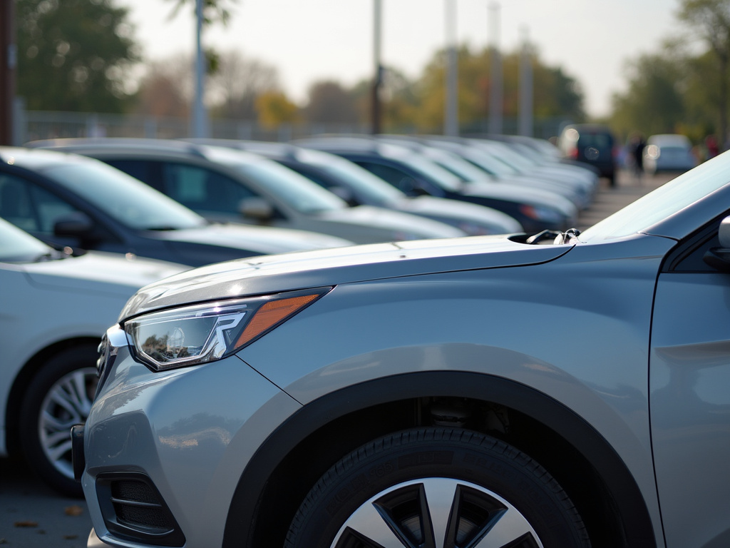 Used car lot — title loans China Spring