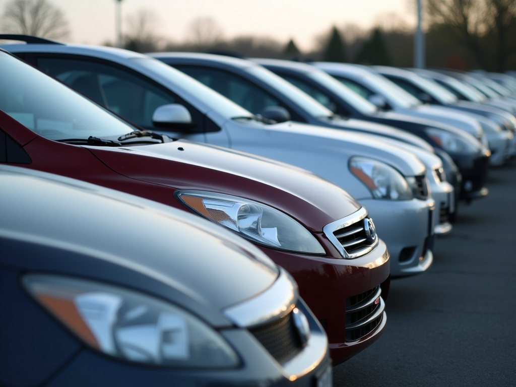 Used car lot — title loans China Spring