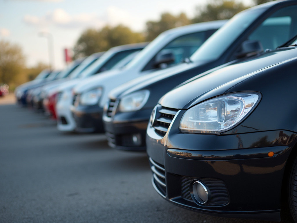 Used car lot — title loans China Spring