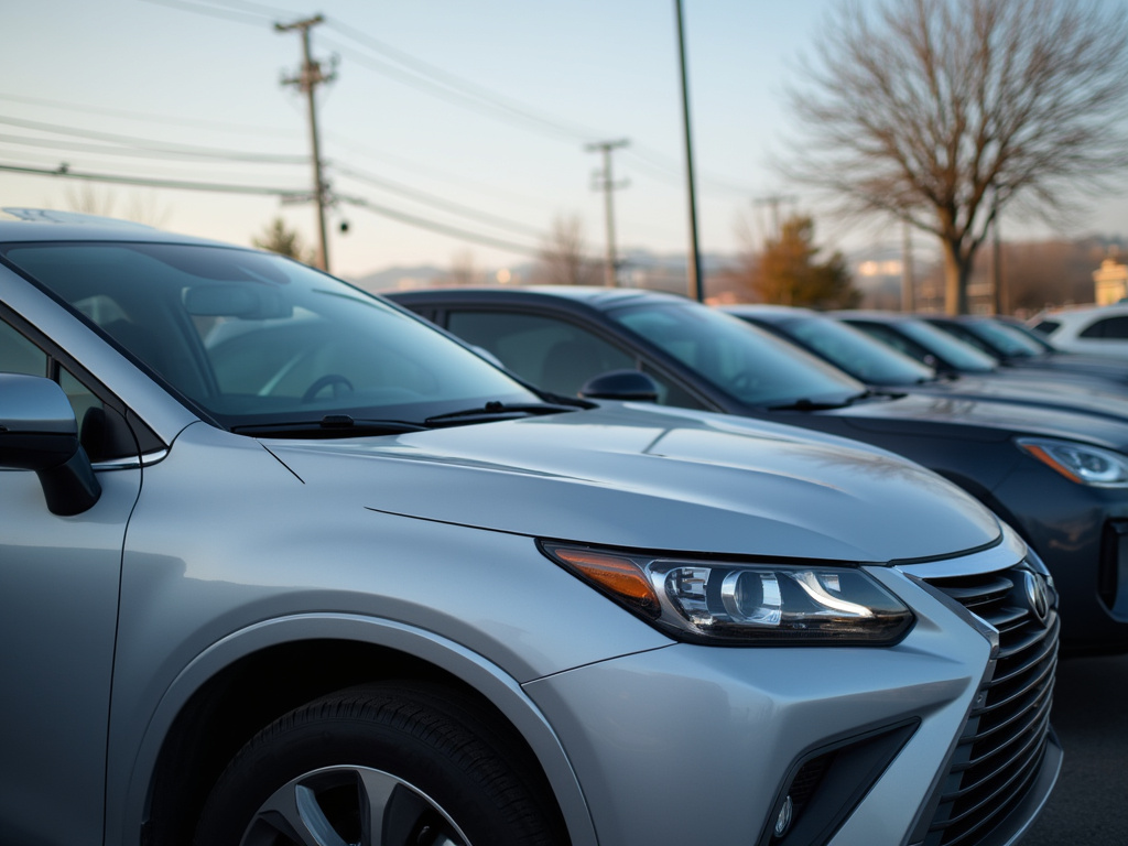 Used car lot — title loans China Spring