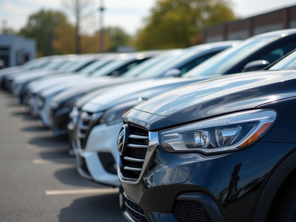 Used car lot — title loans China Spring