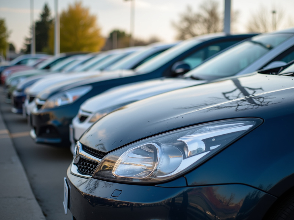 Used car lot — title loans China Spring