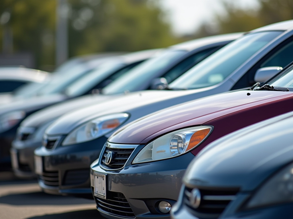 Used car lot — title loans Hewitt
