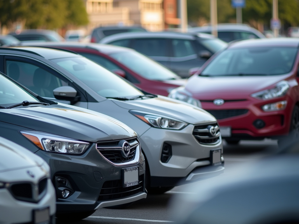 Used car lot — title loans Hewitt