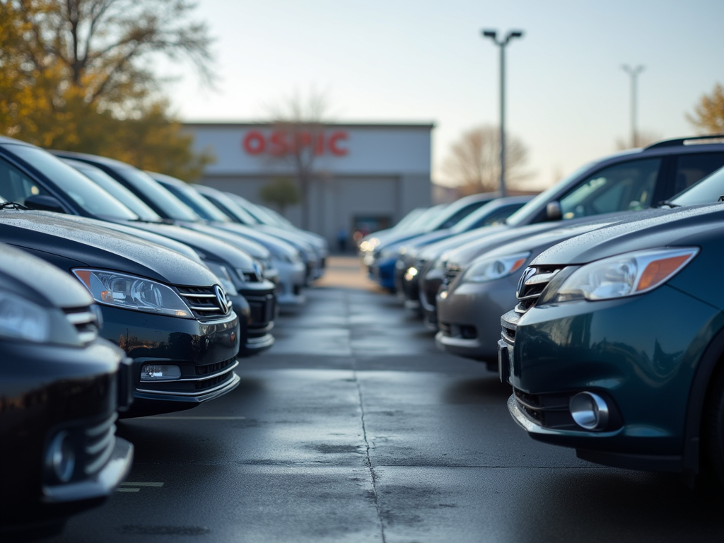 Used car lot — title loans Hewitt