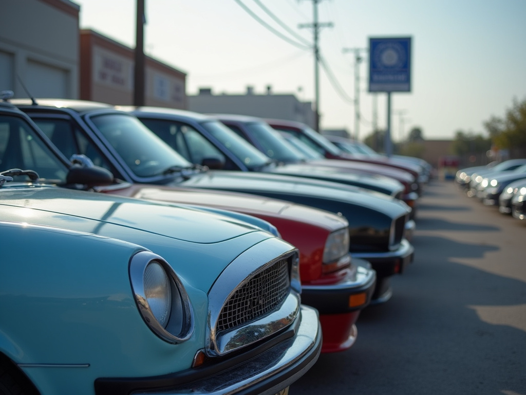 Used car lot — title loans McGregor