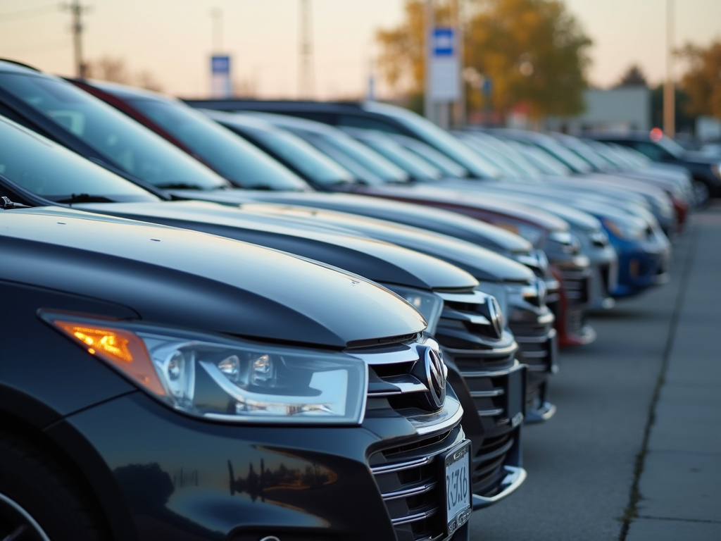 Used car lot — title loans McGregor