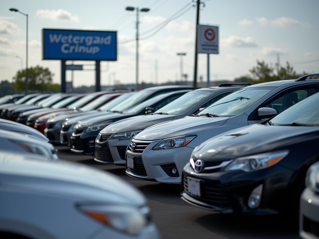 Used car lot — title loans McGregor