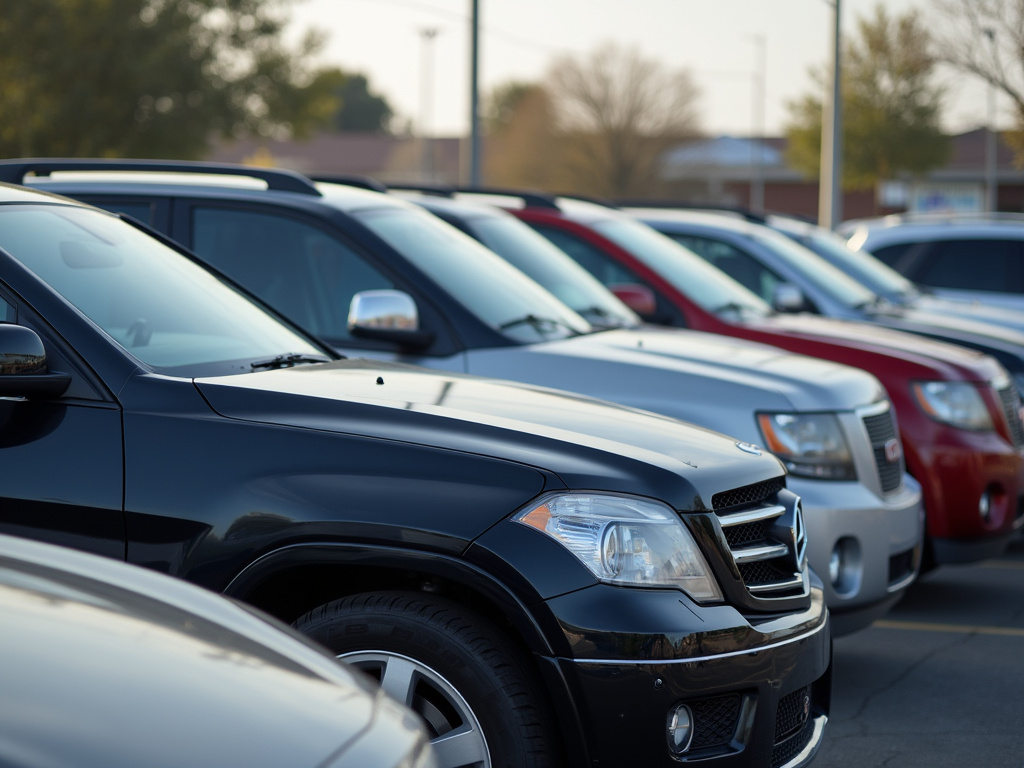 Used car lot — title loans McGregor