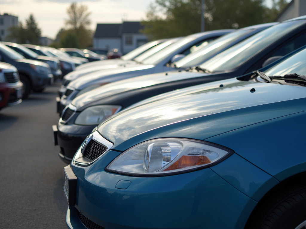 Used car lot — title loans McGregor