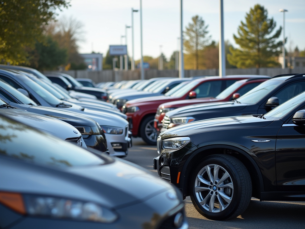 Used car lot — title loans McGregor