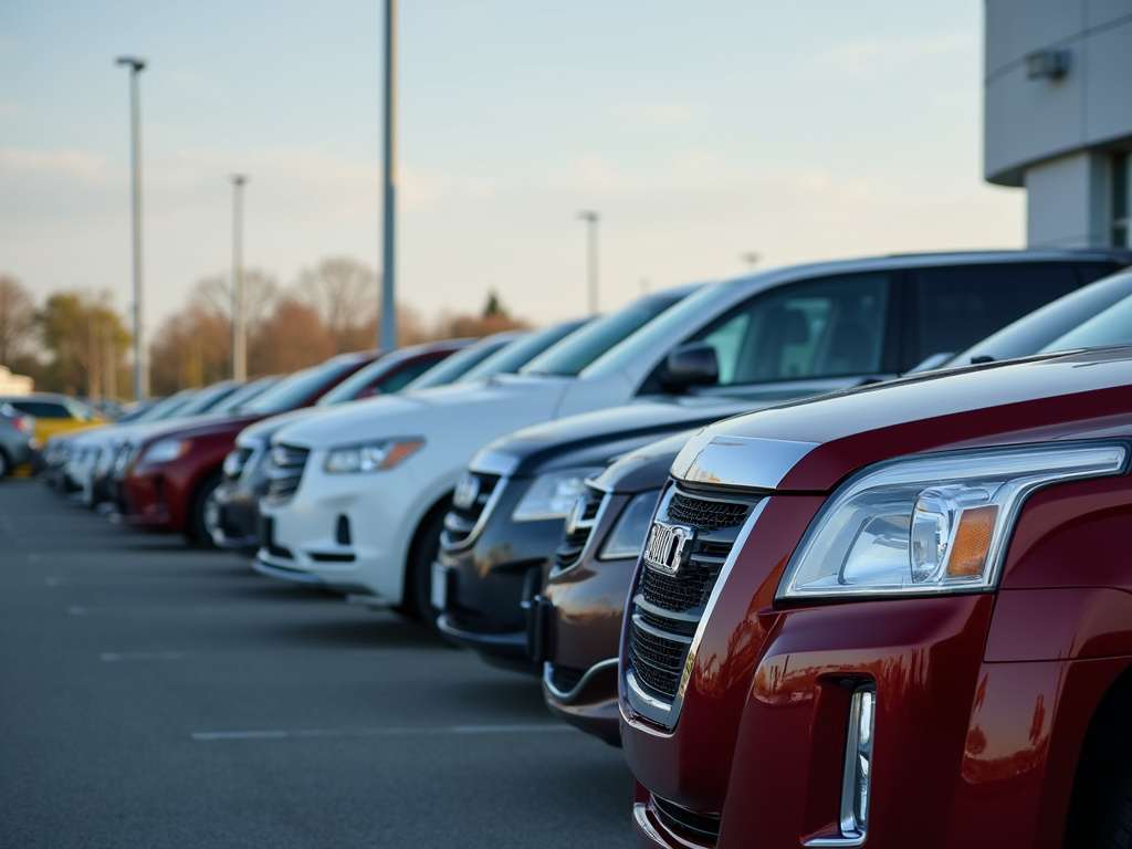 Used car lot — title loans Robinson