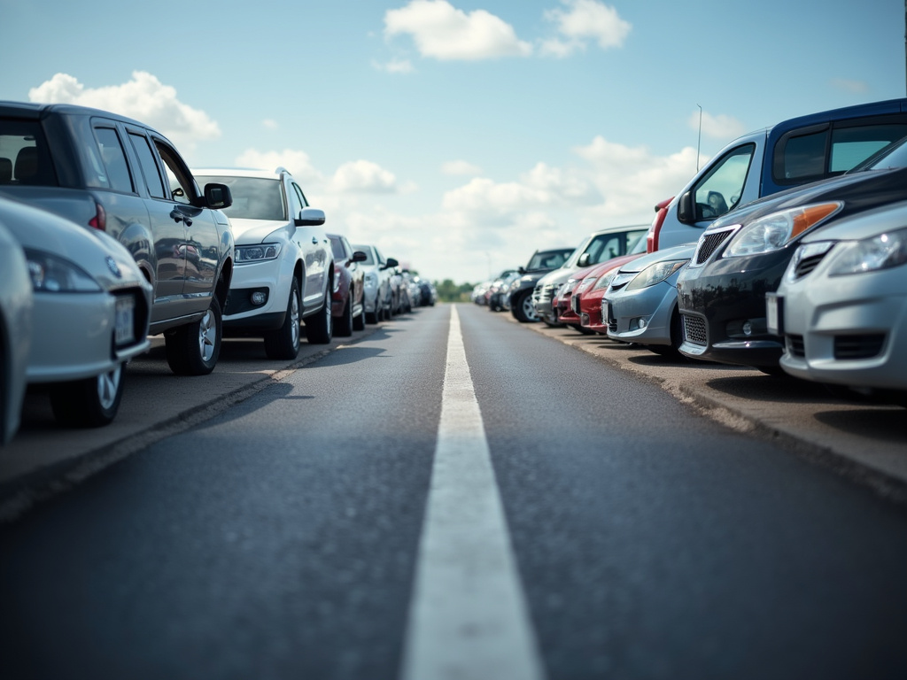 Used car lot — title loans Robinson