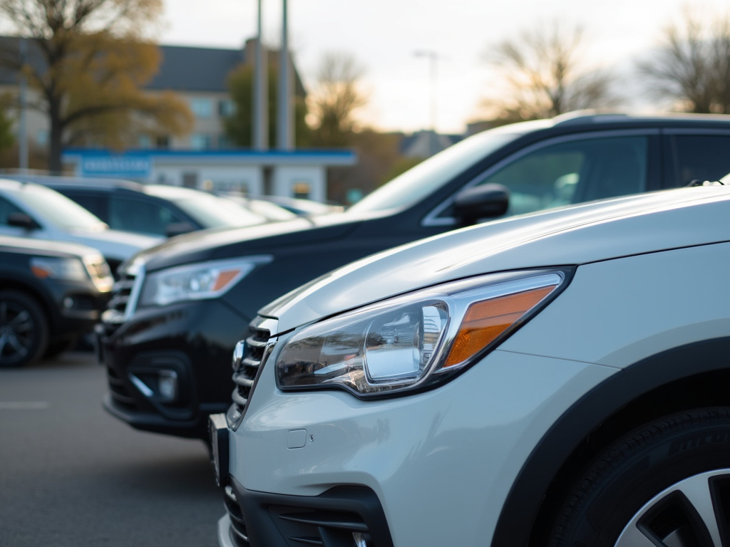 Used car lot — title loans Robinson