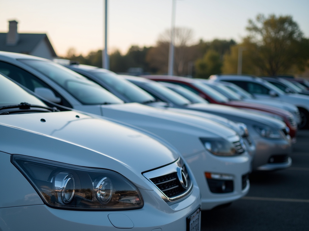 Used car lot — title loans Robinson