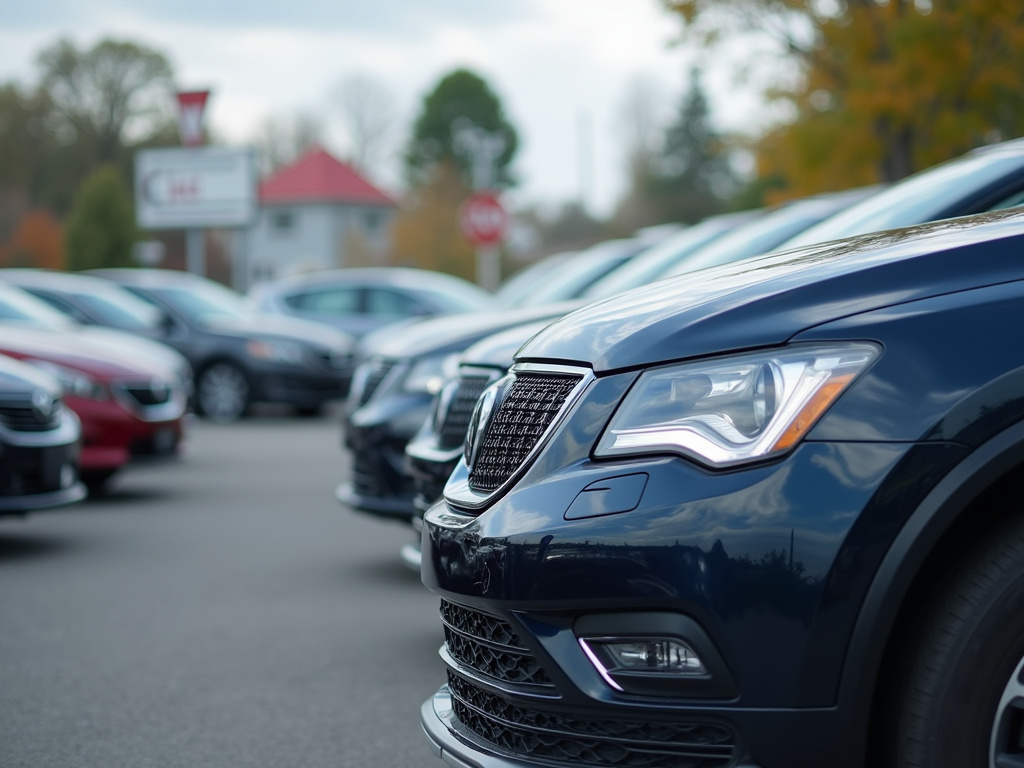 Used car lot — title loans Robinson