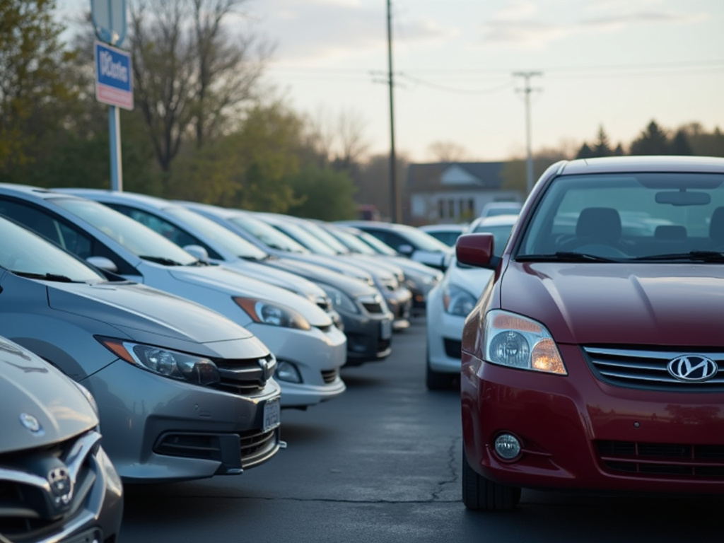 Used car lot — title loans Robinson