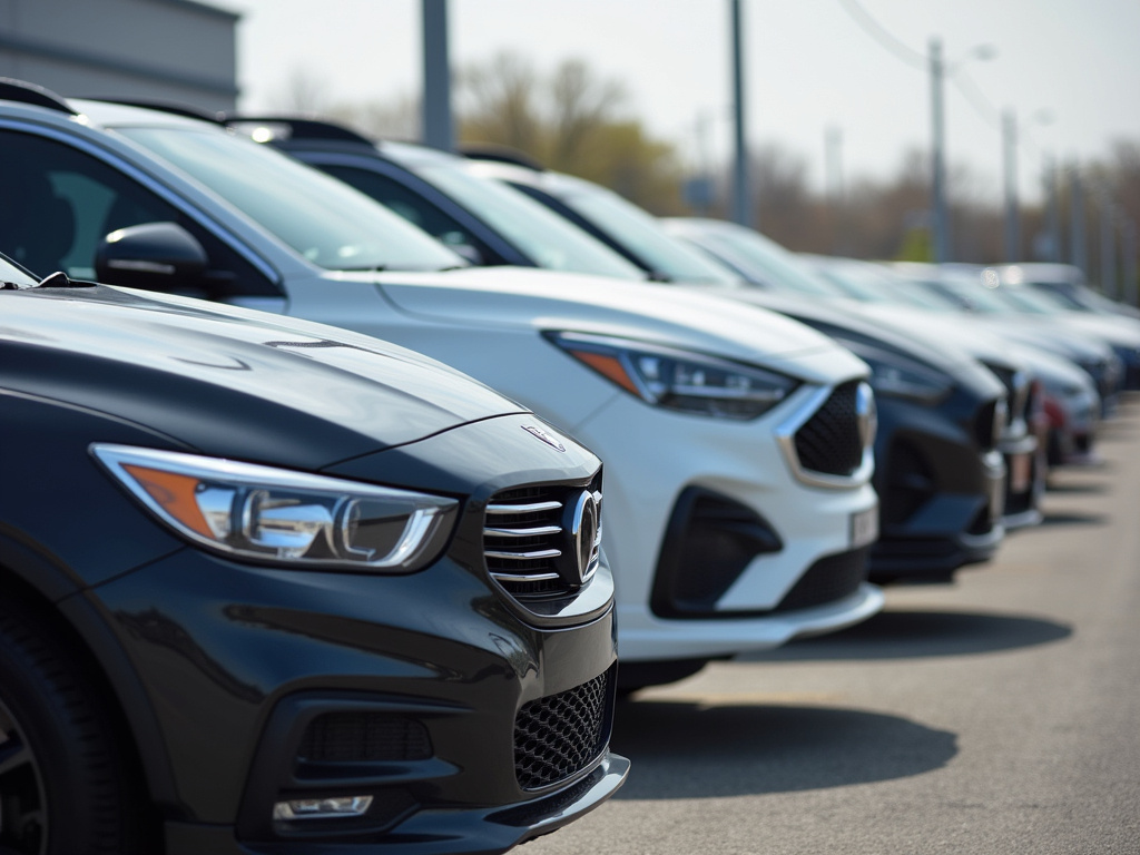 Used car lot — title loans Robinson