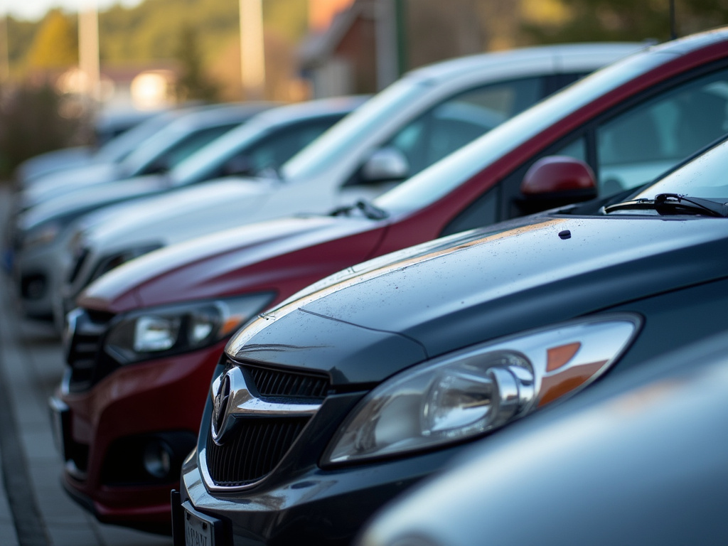 Used car lot — title loans Robinson
