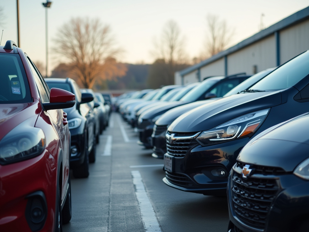 Used car lot — title loans Robinson