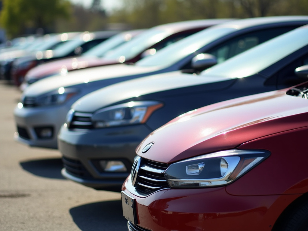 Used car lot — title loans Woodway