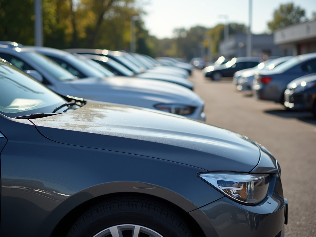 Used car lot — title loans Woodway