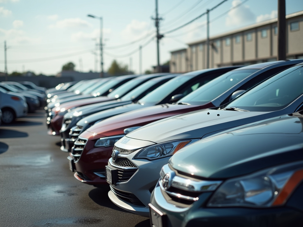 Used car lot — title loans Woodway