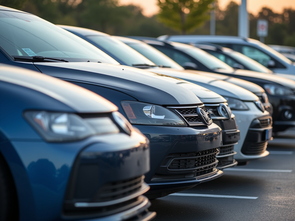 Used car lot — title loans Woodway