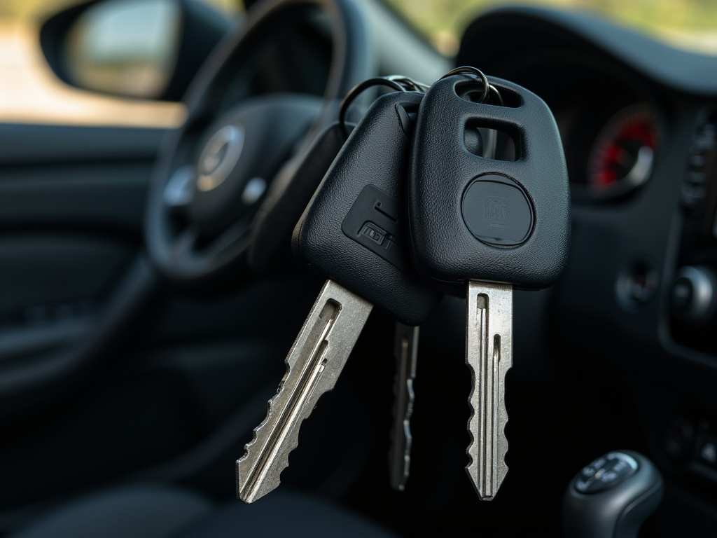 Vehicle keys — title loans China Spring