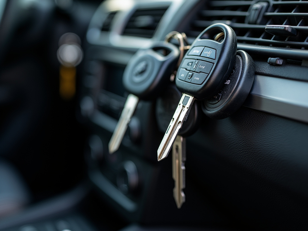 Vehicle keys — title loans China Spring