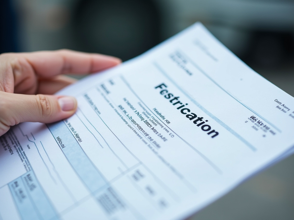 Vehicle title document — car title loans Waco