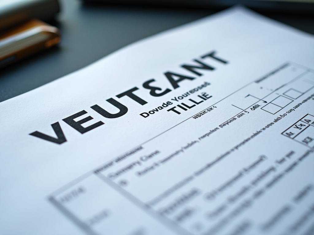 Vehicle title document — car title loans Waco
