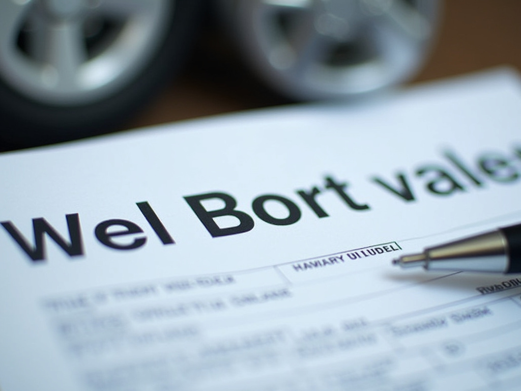 Vehicle title document — motorcycle title loans Waco