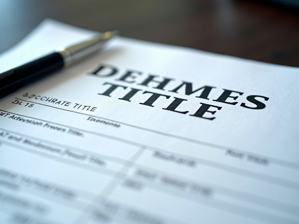 Vehicle title document — suv title loans Waco