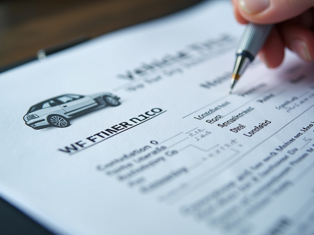 Vehicle title document — suv title loans Waco