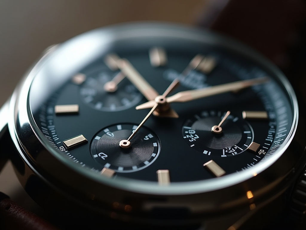 Watch chronograph face — breitling watches