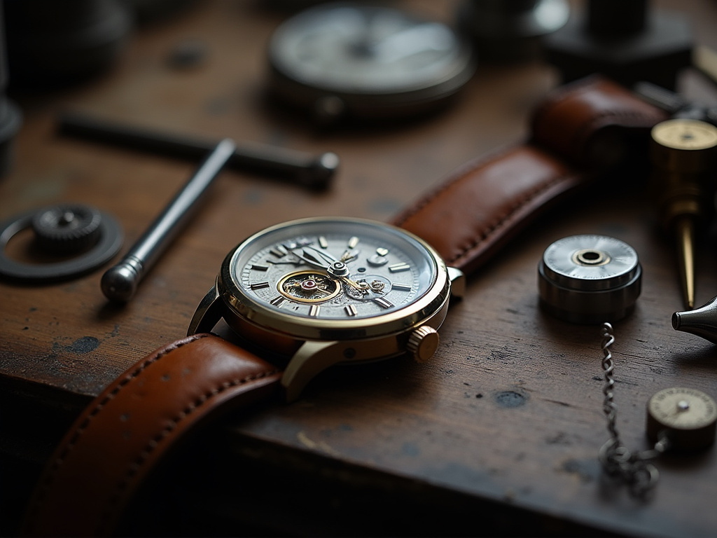 Watchmaker workbench — cartier watches