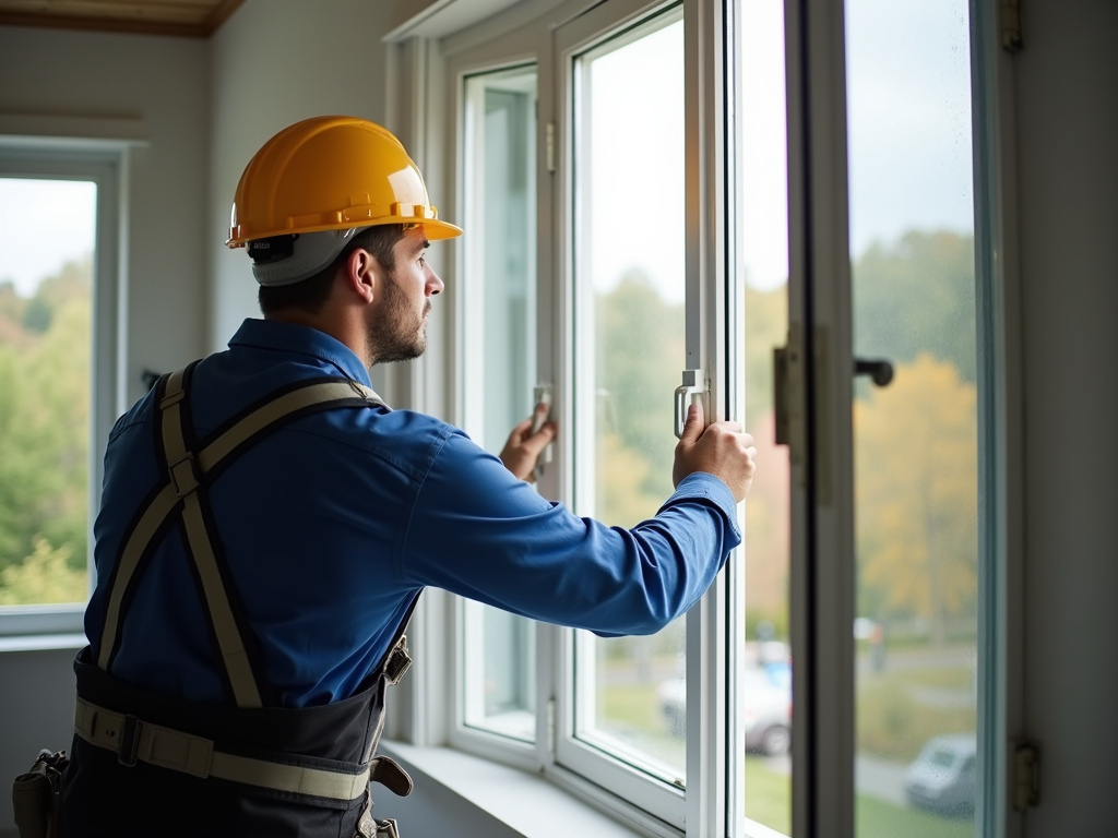 Window installation crew — impact windows installation