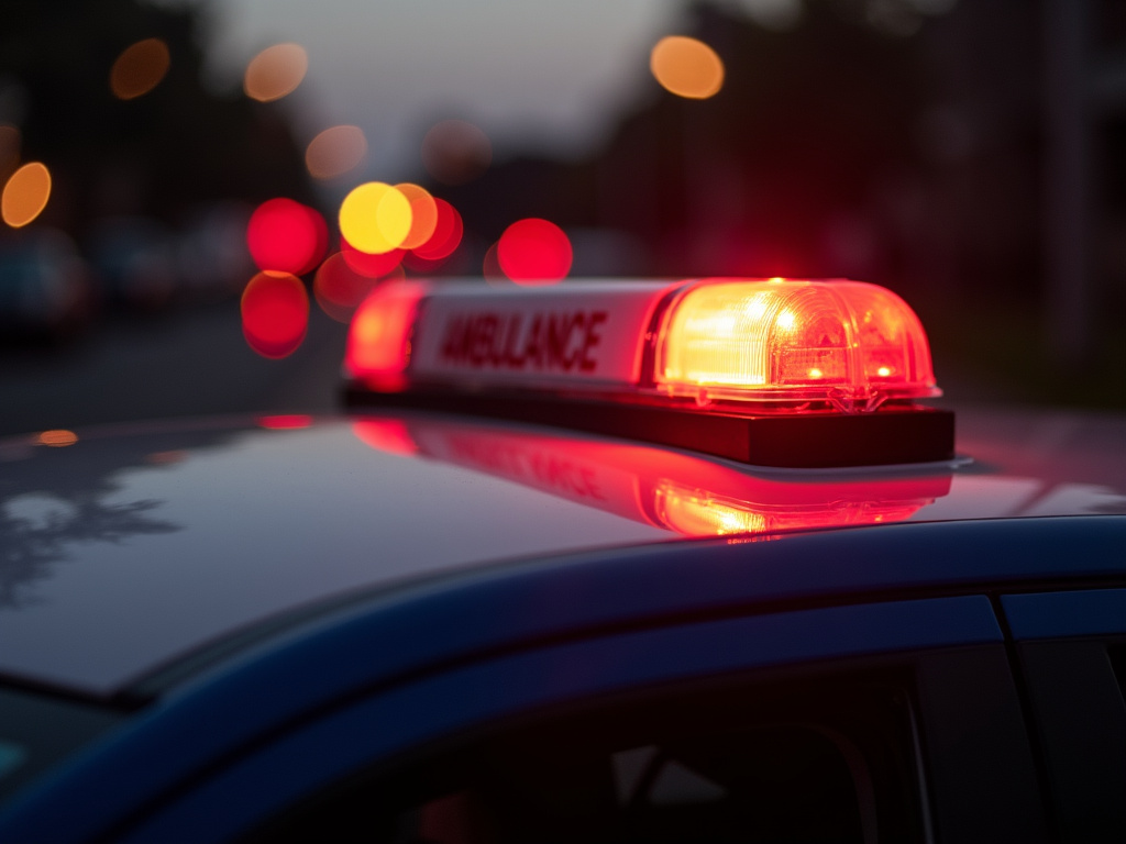 Ambulance lights — accident lawyer phoenix