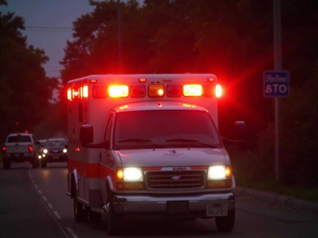 Ambulance lights — bus accident lawyer phoenix