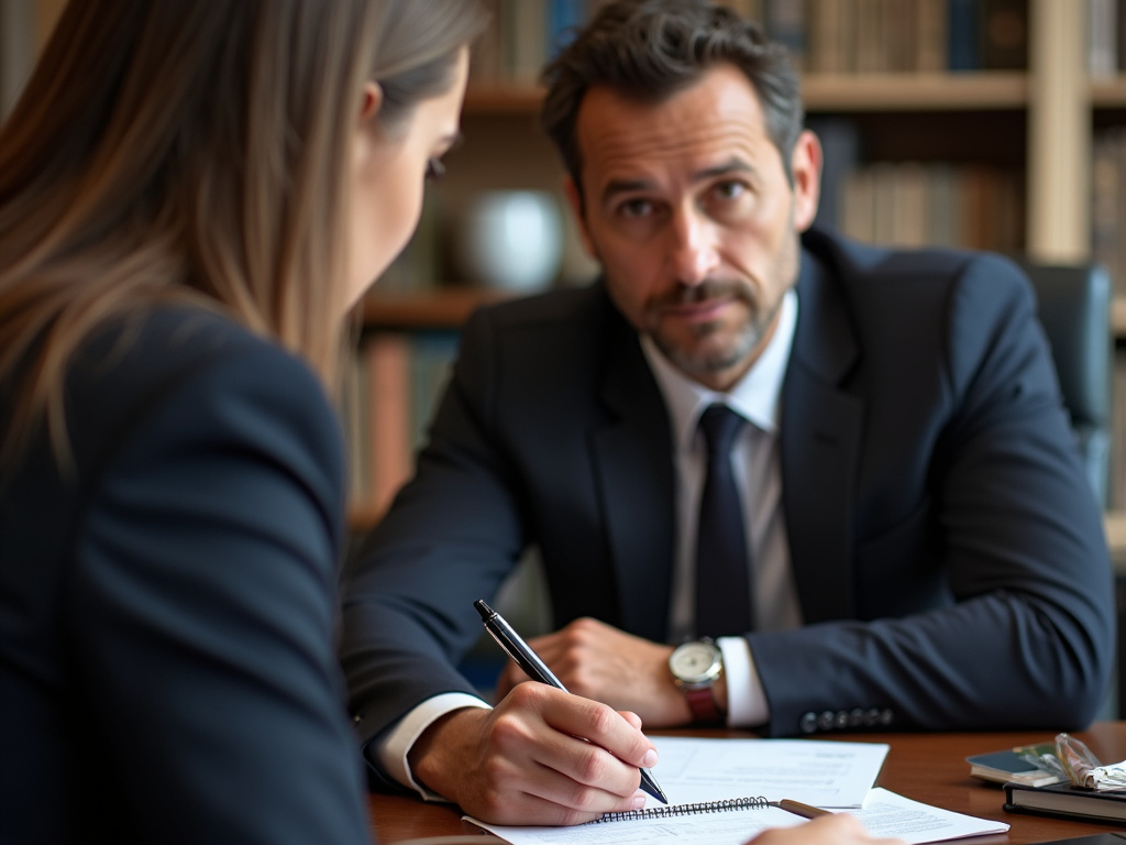 Attorney at desk — los angeles fatal car accident lawyer